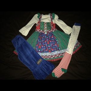 Size 4 Matilda Jane Christmas set!